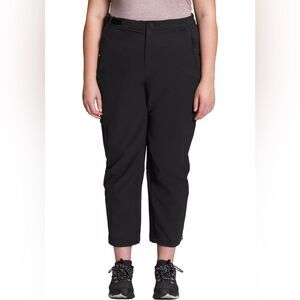 NWT The North Face Women's‎ Black Bridgeway Ankle Pants Plus Size 24W